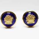 Vintage Livery Cufflinks with the Family Crest of Von Platen