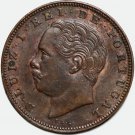 1882 Portuguese Portugal coin 10 Reis, Luis I – XF-AU 1882 Portuguese Portugal coin 10 Reis, Luis I – XF-AU