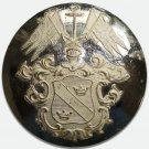 Antique Silver-Plated Livery Button – Ankarcrona Family by C.C. Sporrong, 34mm