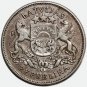 1925 Latvia silver coin 2 Lati Coin, VF