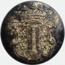 Antique Livery Button with the family coat of arms of Ridderstolpe
