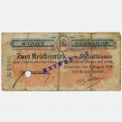 1914 5 ReichsMark Notgel, Gebweiler (Guebwiller) Gemrany France banknote bill