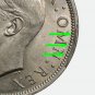 1948 UK GB Half Crown Coin with Major Die Break Error ("Cud"), UNC - George VI