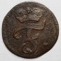 German State BRANDENBURG-BAYREUTH coin &acirc;�� 1 Heller, 1742