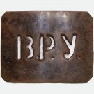 Antique Tsar’s era Russian Belt Buckle B.P.Y. Higher Real School Antique Tsar’s era Russian Belt Buckle B.P.Y. Higher Real School