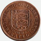 UNC 1945   1/12 Shilling Jersey coin – Elizabeth II