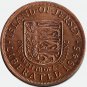 UNC 1945   1/12 Shilling Jersey coin – Elizabeth II