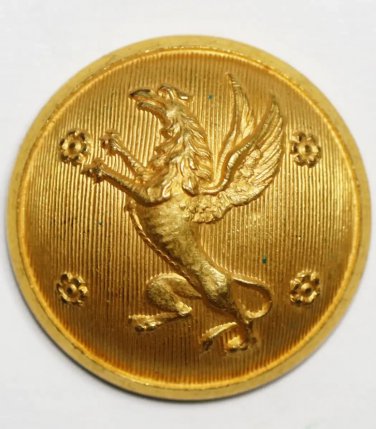 Vintage &Atilde;�stg&Atilde;&para;ta Troop Corps Officer Button by C.C. Sporrong
