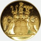 Antique Livery button with the family coat of arms of Thott