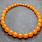 Vintage Art Deco Baltic Amber Egg Yolk Butterscotch Honey Necklace Beads 92 g.