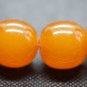 Vintage Art Deco Baltic Amber Egg Yolk Butterscotch Honey Necklace Beads 92 g.
