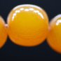 Vintage Art Deco Baltic Amber Egg Yolk Butterscotch Honey Necklace Beads 92 g.