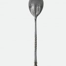 Antique Russian sterling silver teaspoon late 19th #7 Antique Russian sterling silver teaspoon late 19th #7