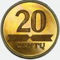 Proof 2003 Lithuania 20 Centu Centai Cents Litai Litas coin