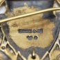 1951 Swedish Gilded Silver &acirc;��Home and Hearth&acirc;�� Military Shooting Badge - 1st Class