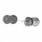 OVERSTRIKE 1731 Russia copper coin Denga 1/2 kopeck Anna Ioannovna