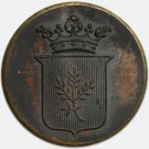 Antique Livery Button – Lagergren Family Crest