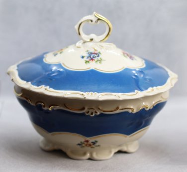 Antique Schwarzenhammer Bavaria Porcelain Bone China Germany Tureen