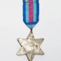Antique Tibetan Pendant/Medal with Four-Armed Buddha Avalokiteshvara, Star Shape