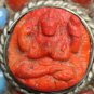 Antique Tibetan Pendant/Medal with Four-Armed Buddha Avalokiteshvara, Star Shape