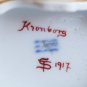 Royal Copenhagen Hand Painted Pocelain Vase Kronborg 1917