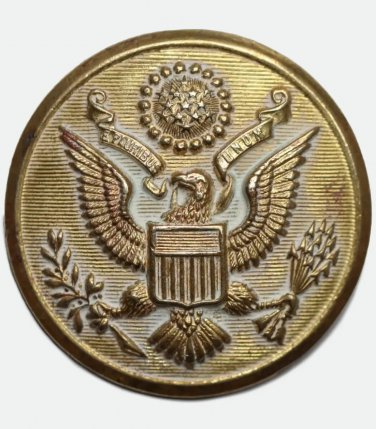 Vintage US Army Button BY us military D. Evans & Co. INC. N.Attleboro Mass.