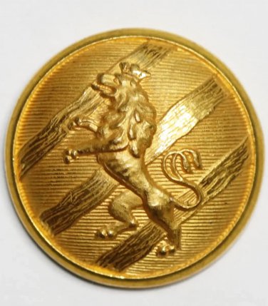 Vintage G&Atilde;&para;ta troop corps Officer Button by C.C. Sporrong
