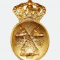 Swedish Police Hat Cap Badge, Plate, Cockade M/1926