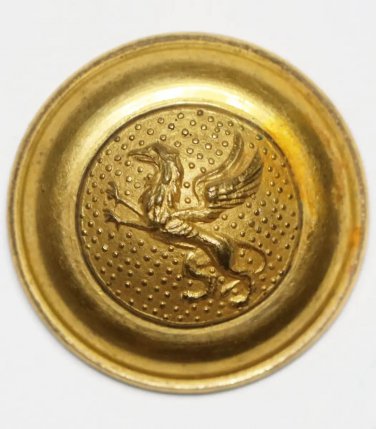 Vintage S&Atilde;&para;dermanland Regiment Swedish Army Button no makers mark