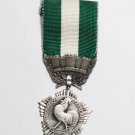 France 1945-1962 Departmental and Municipal Silver Medal of Honor