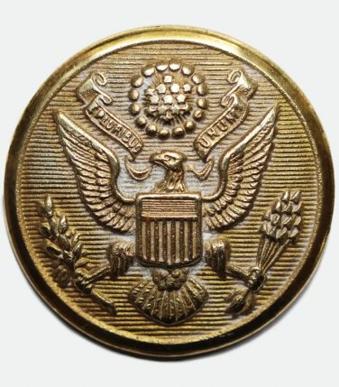 Vintage US Army Button BY Scovill Mfg Co. Waterbury