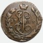 1789 Russian copper coin EM 1 Kopeck - Catherine II