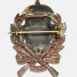 1950 Swedish Military Shooting Badge 3rd Class Bronze & Silver Medal