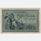 5 Mark 1904, Germany Reichskassenschein banknote, bill