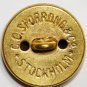 Vintage Swedish army V&Atilde;&curren;sternorrland regiment Officer Button by C.C. Sporrong