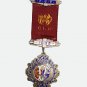 Vintage 1953 Grand Lodge of England Masonic Silver Medal – RAOB Fraternal Award
