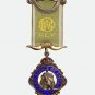 Antique 1939 Grand Lodge of England Masonic Gilt Silver Medal – St. James Lodge