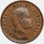 1906 Portuguese Portugal coin 5 Reis, Carlos I – VF-XF