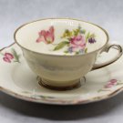 Vintage Upsala Ekyby Karlskrona Sweden Porcelain Bone China Cup and Saucer