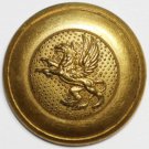 Vintage Södermanland Regiment Swedish Army Button BY M. Petterson & Co