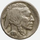 1937 US USA Philadelphia 5 Cents coin, F – “Buffalo Nickel” 1937 US USA Philadelphia 5 Cents coin, F – “Buffalo Nickel”