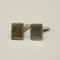 Vintage Solid Silver cufflinks, art deco cufflinks, mens jewellery #2