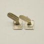 Vintage Solid Silver cufflinks, art deco cufflinks, mens jewellery #2