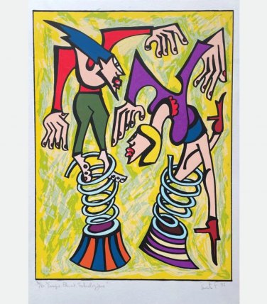 Fr&Atilde;&copy;d&Atilde;&copy;ric Iriarte &acirc;��Energy Element Technology&acirc;�� Lithography 1992 Signed