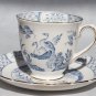 SET of Antique Bone China Tuscan England 1947s Porcelain Cups and Saucers