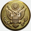 Vintage US Army Button BY Waterbury Button Co. Conn