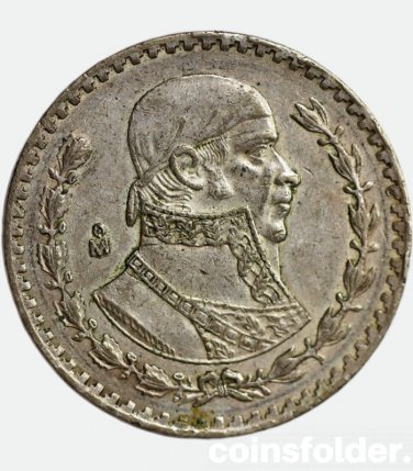 1 Peso 1964, Mexico silver coin