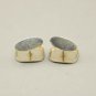 Vintage Silver 835 cufflinks, art deco cufflinks, mens jewellery #1