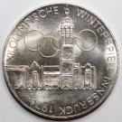 Austria 100 Schilling silver coin, XII Winter Olympics, 1976