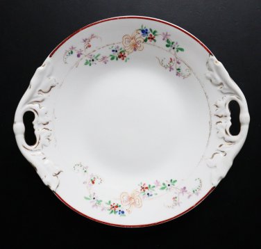 Antique Germany Berlin KPM Porcelain Bone China  Plate Dish XIXc